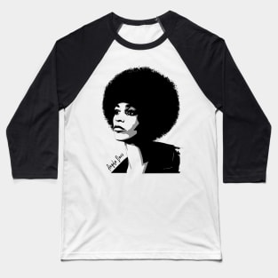 Angela Davis Baseball T-Shirt